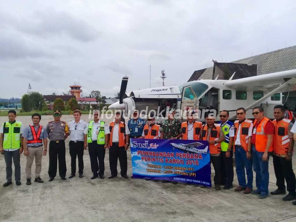 Tekan Disparitas Harga di Perbatasan, Tol Udara Direalisasikan