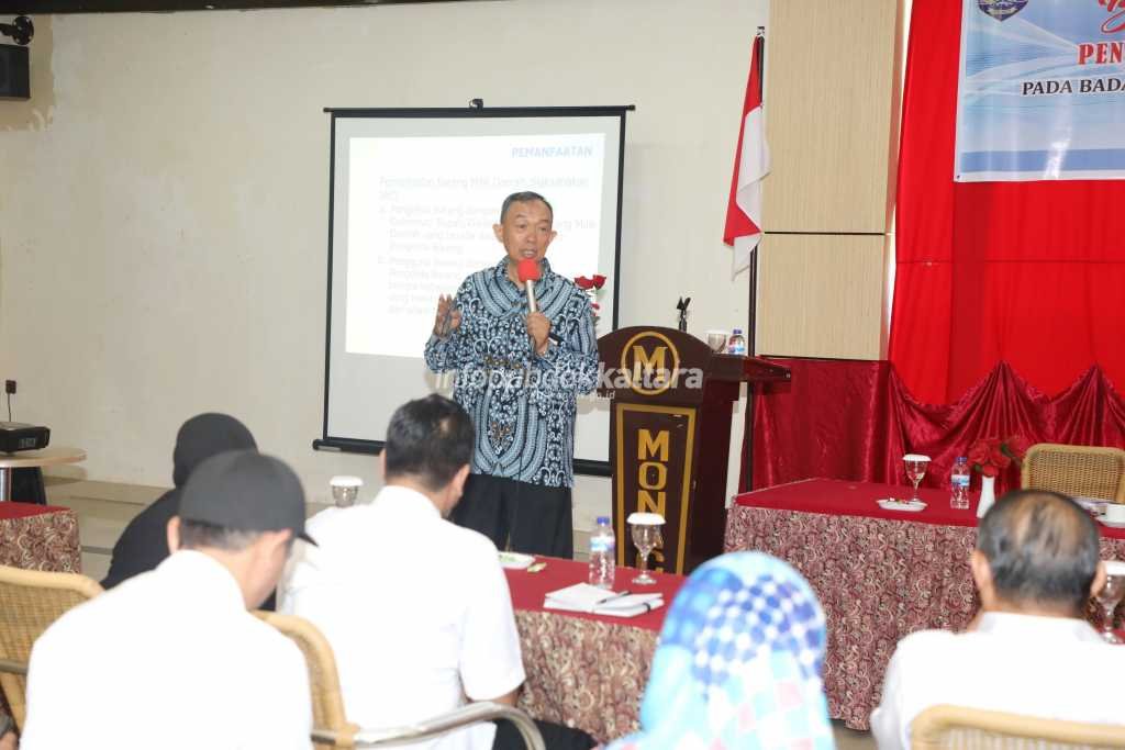 Bimtek untuk Tingkatkan SDM Pengelola Aset Daerah