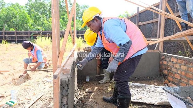 130 Tenaga Kerja Konstruksi KTT Ikut Sertifikasi