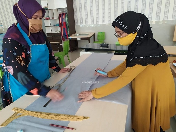 SMKN 1 Tanjung Selor Mampu Produksi APD