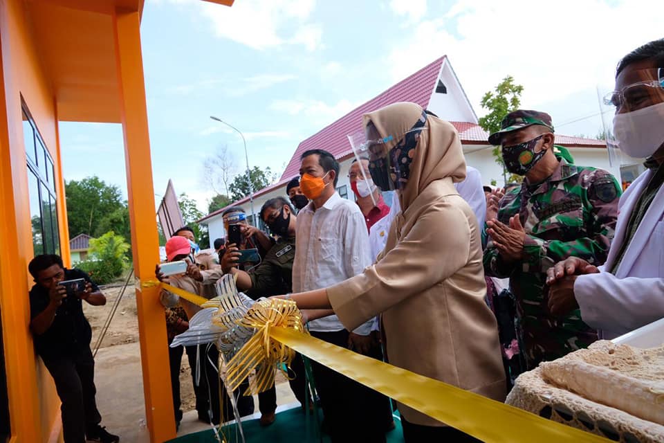 Bupat Laura Resmikan Gedung Isolasi RSUD Nunukan