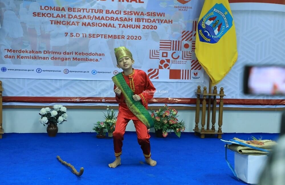 Lomba Bertutur Nasional, Aime Ceritakan Yadu Usud