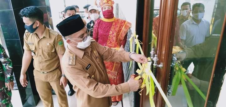 Bupati Resmikan Pojok Baca di Pegat Bukur