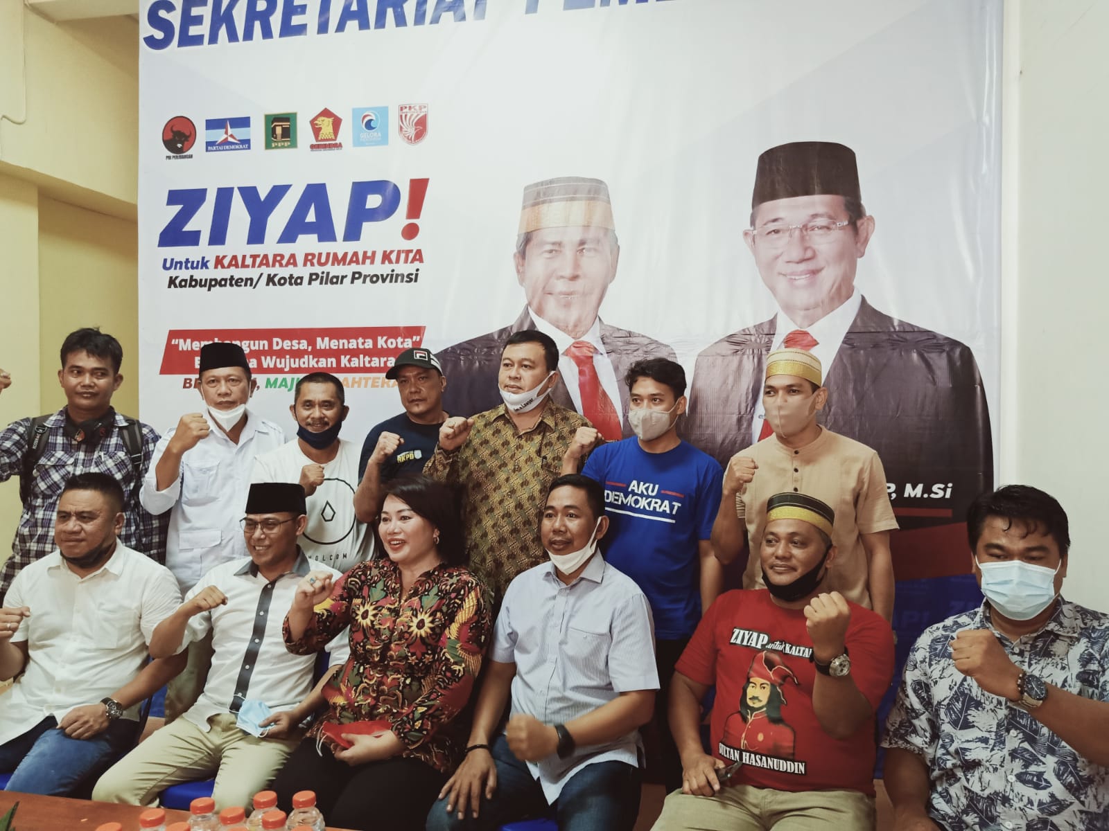 Posko Central Pemenangan Ziyap Diresmikan