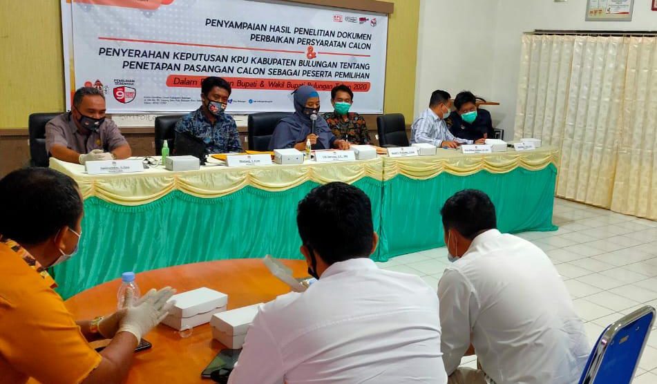 Empat Paslon Bupati & Wakil Bupati Bulungan Ditetapkan KPU Bulungan