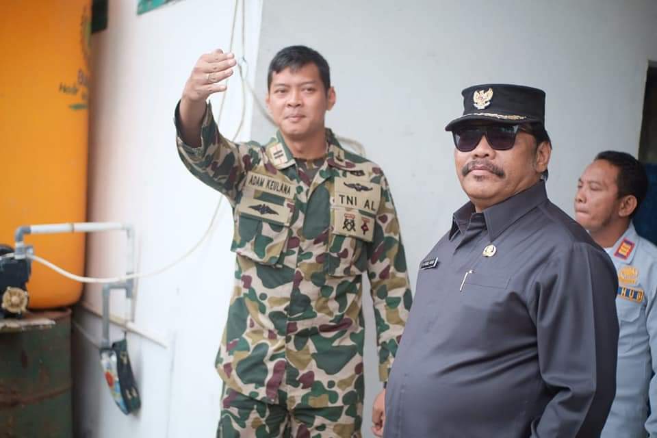 PLT. Bupati Nunukan Kunjungi Satgasmar Ambalat XXVI di Sungai Bajau