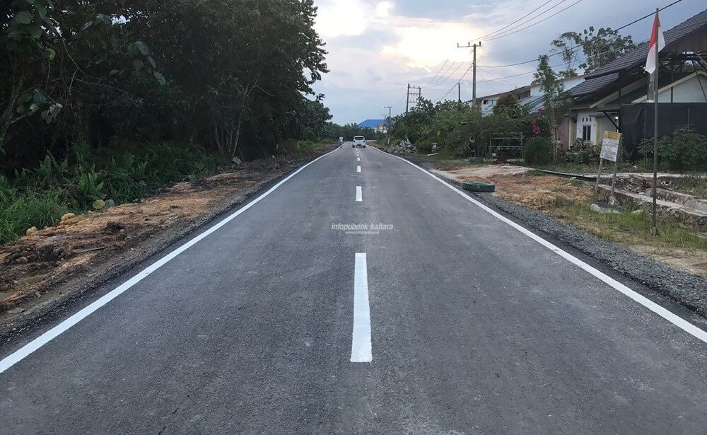 Peningkatan Jalan Menuju Bapelkes Tuntas 100 Persen