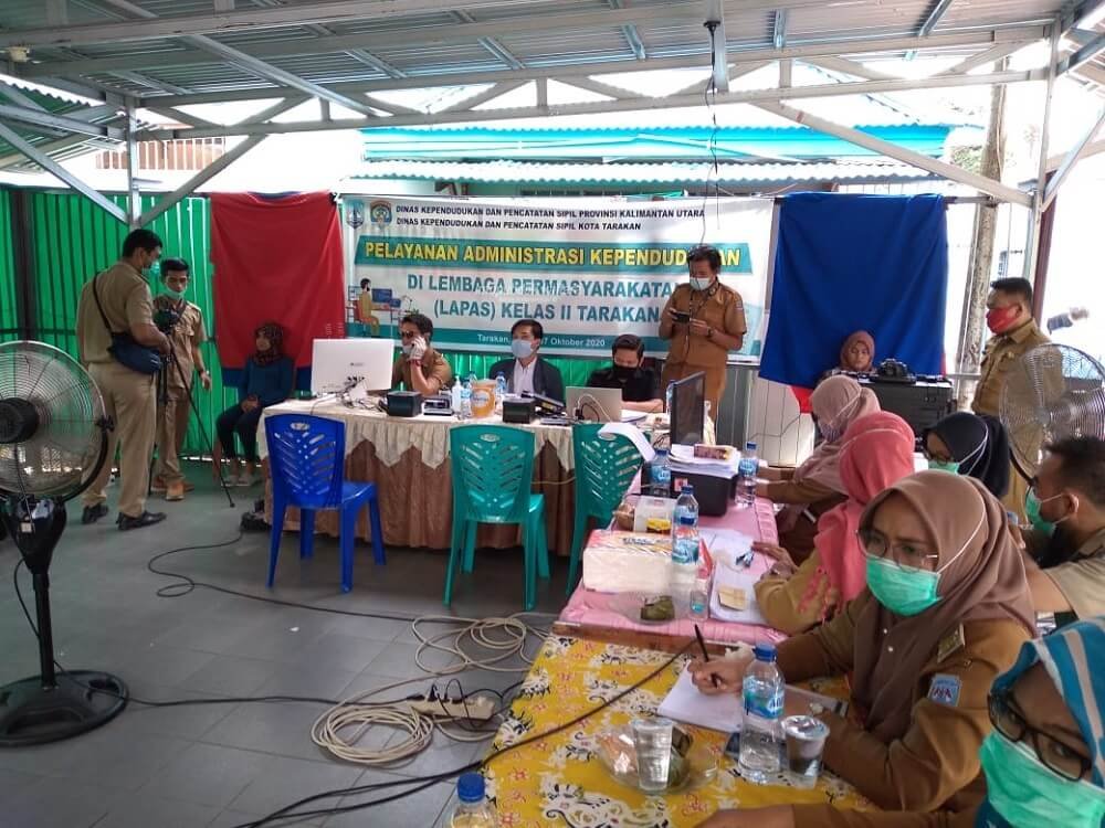 Warga Binaan Lapas Tarakan Dilayani Sipelandukilat