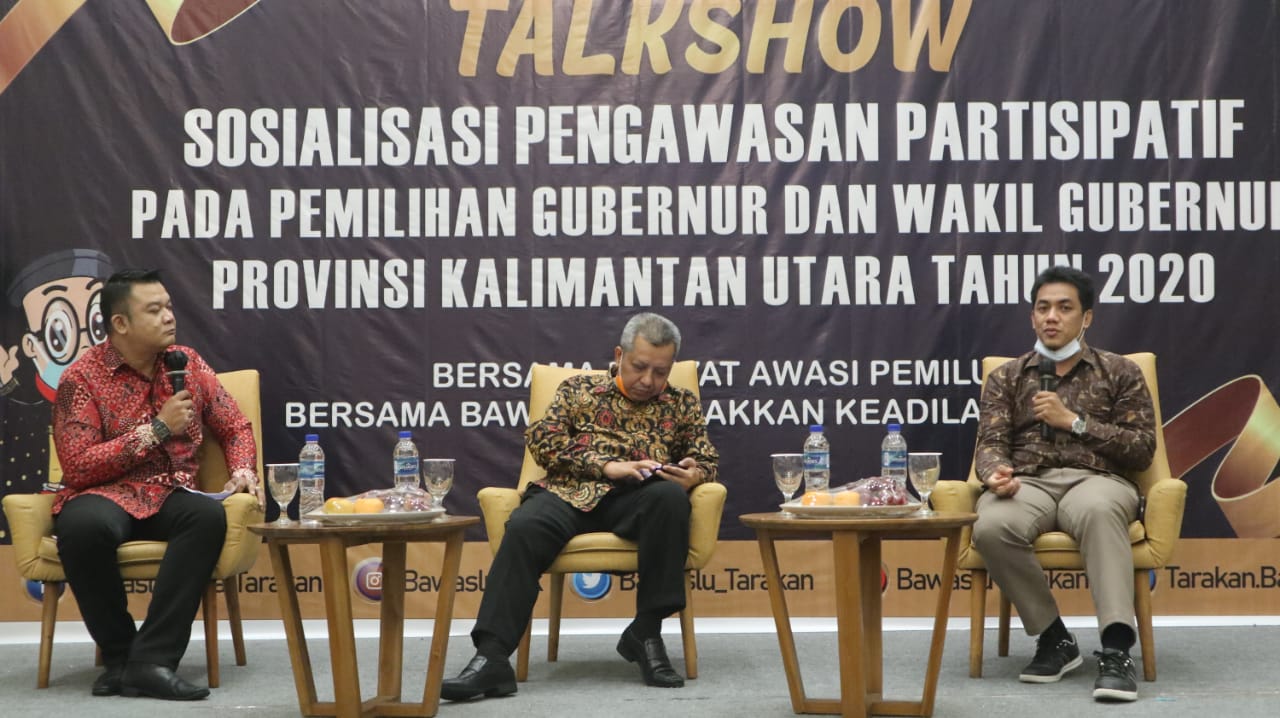 Bawaslu Tarakan Gandeng Pemuda Awasi Pilgub Kaltara