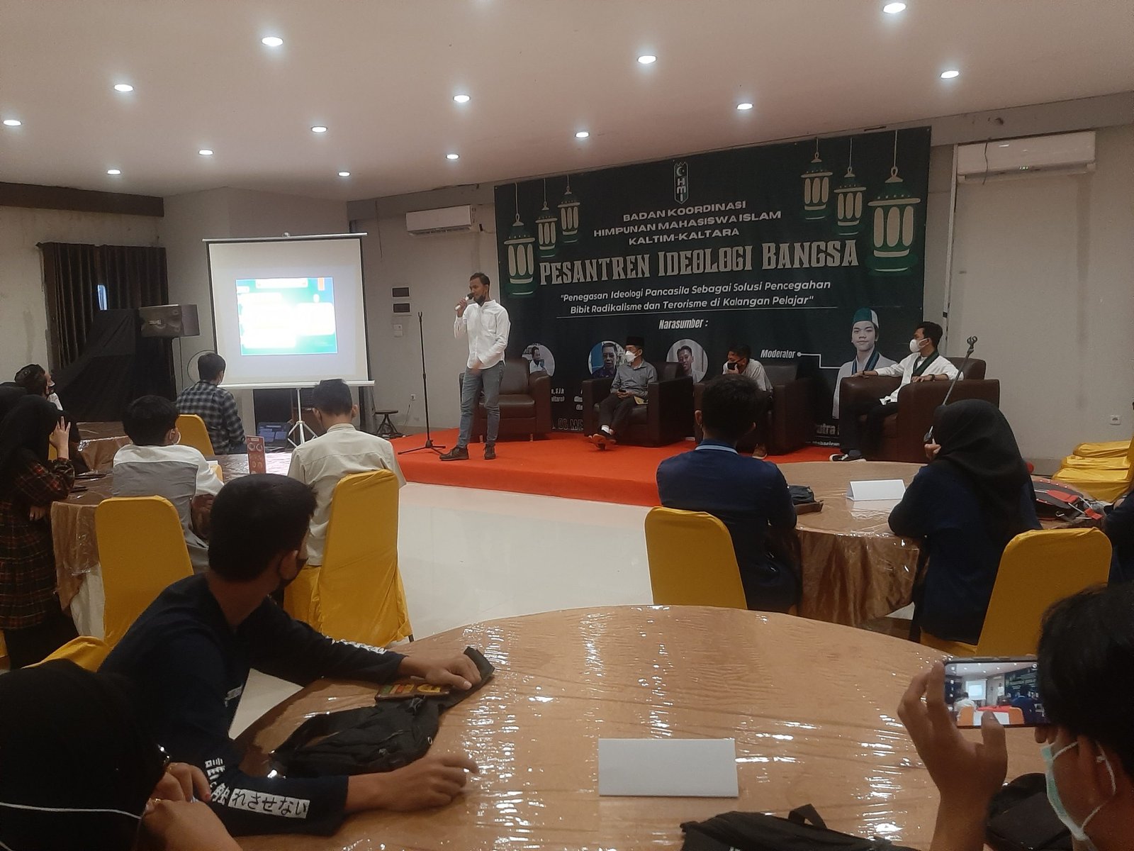 HmI Badko Kaltara Gandeng Polda Kaltara Berikan Pemahaman dan Pencegahan Terorisme Kepada Pelajar SMA/MK Se-Kota Tarakan