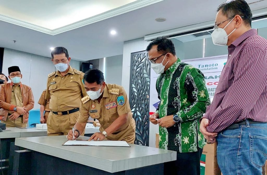 Lima Unit Oksigen Portable Diterima, Gubernur Harapkan Kasus Covid Melandai
