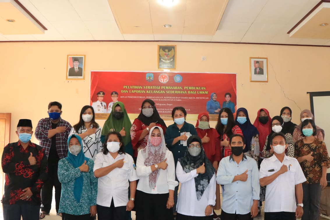 Pembekalan UMKM, Disperindagkop Gelar Bimtek Pemasaran dan Pembukuan