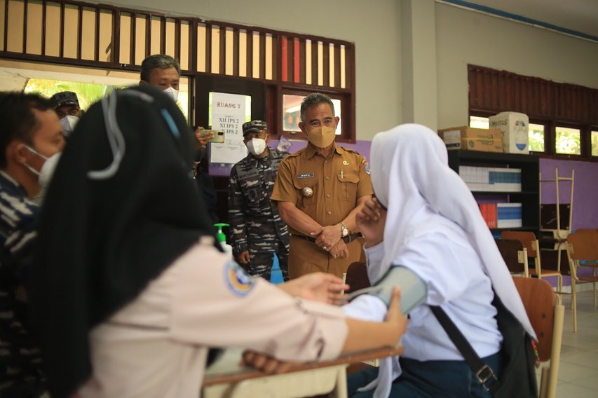 Walikota Tarakan; Cakupan Vaksinasi di Kota Tarakan Menuju 70 Persen