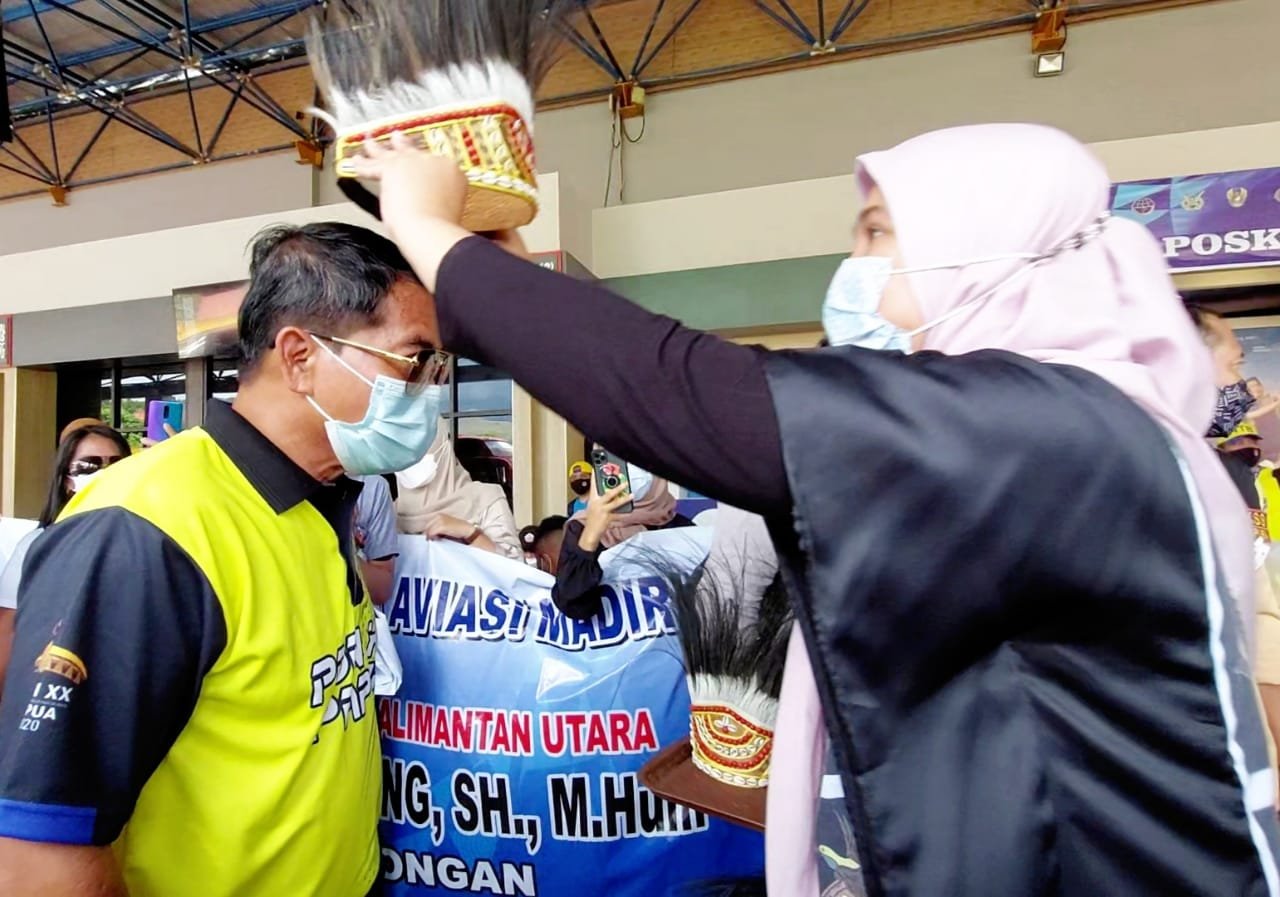 Tiba di Jayapura, Gubernur Semangati Atlet Kaltara