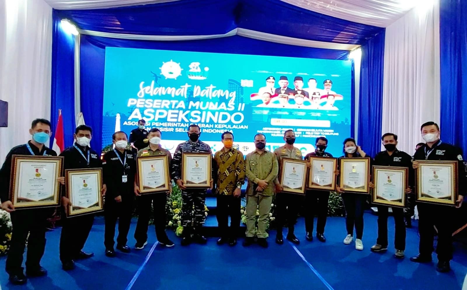 Gubernur Sampaikan Solusi Penanganan Perbatasan di Munas II Aspeksindo