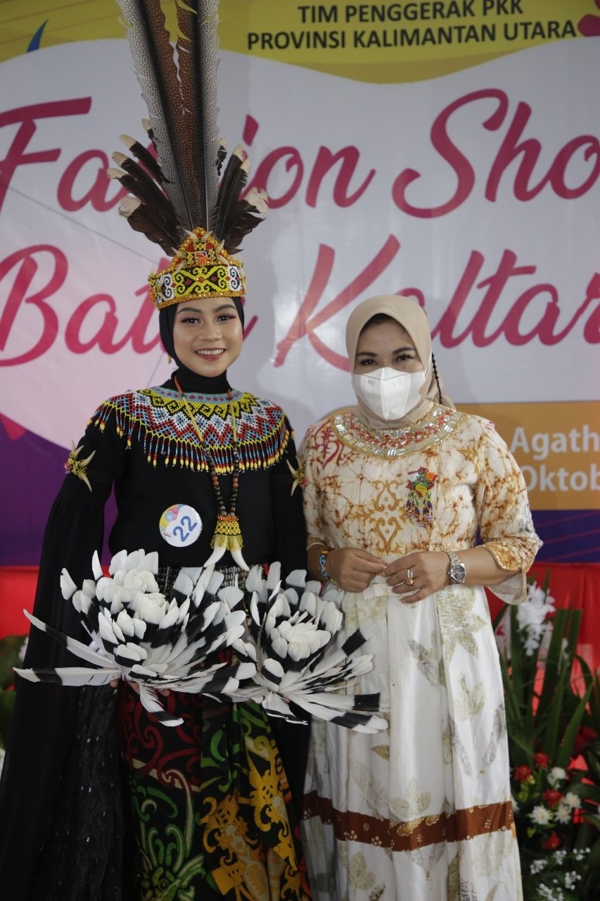 Ketua TP-PKK Rachmawati Zainal akan Promosikan Batik Kaltara ke Ajang Nasional