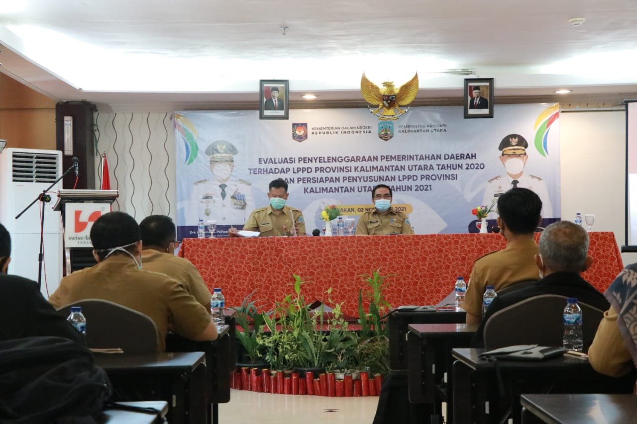 Pemprov Kaltara Gelar Evaluasi Penyelenggaraan Pemerintahan Daerah