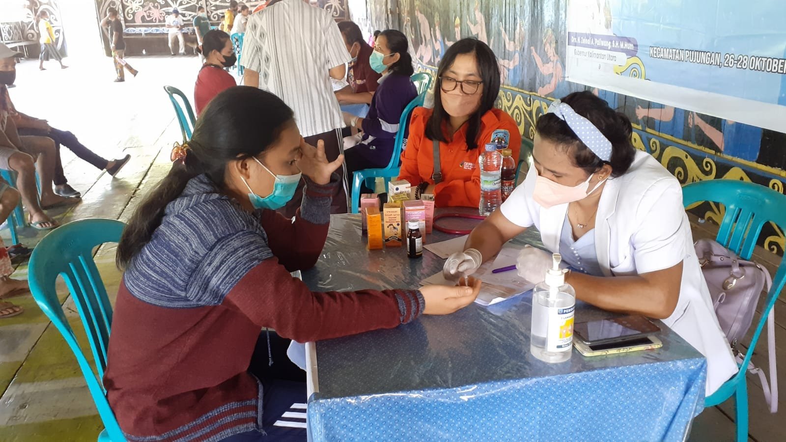 Meriahkan HUT Kaltara, Dinkes Berikan Pelayanan Gratis Bagi Masyarakat DTKP