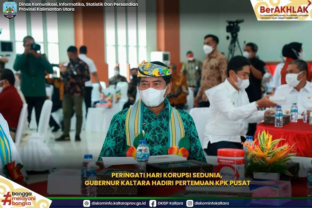 Bersama Kepala Daerah Lainnya, Zainal Paliwang Hadiri Kegiatan Satu Padu Bangun Budaya Antikorupsi