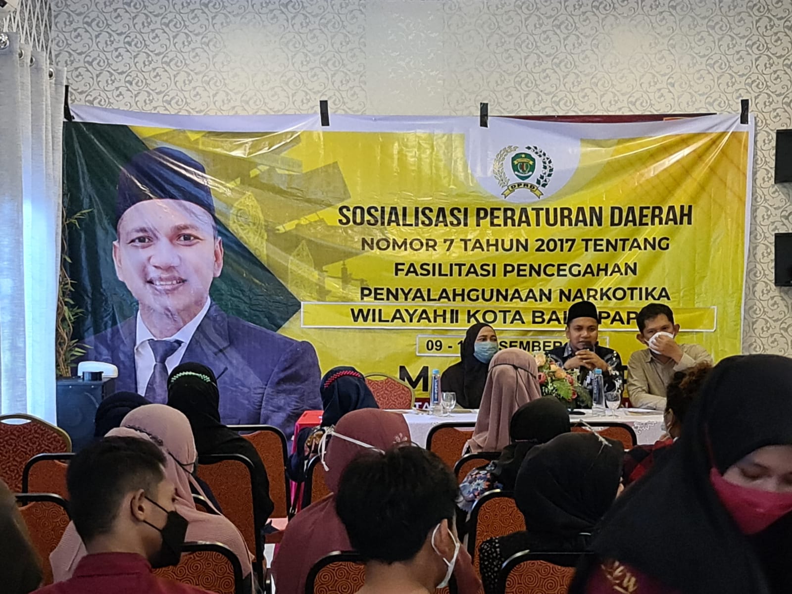 M Udin Sosialisasikan Perda Narkotika di Balikpapan