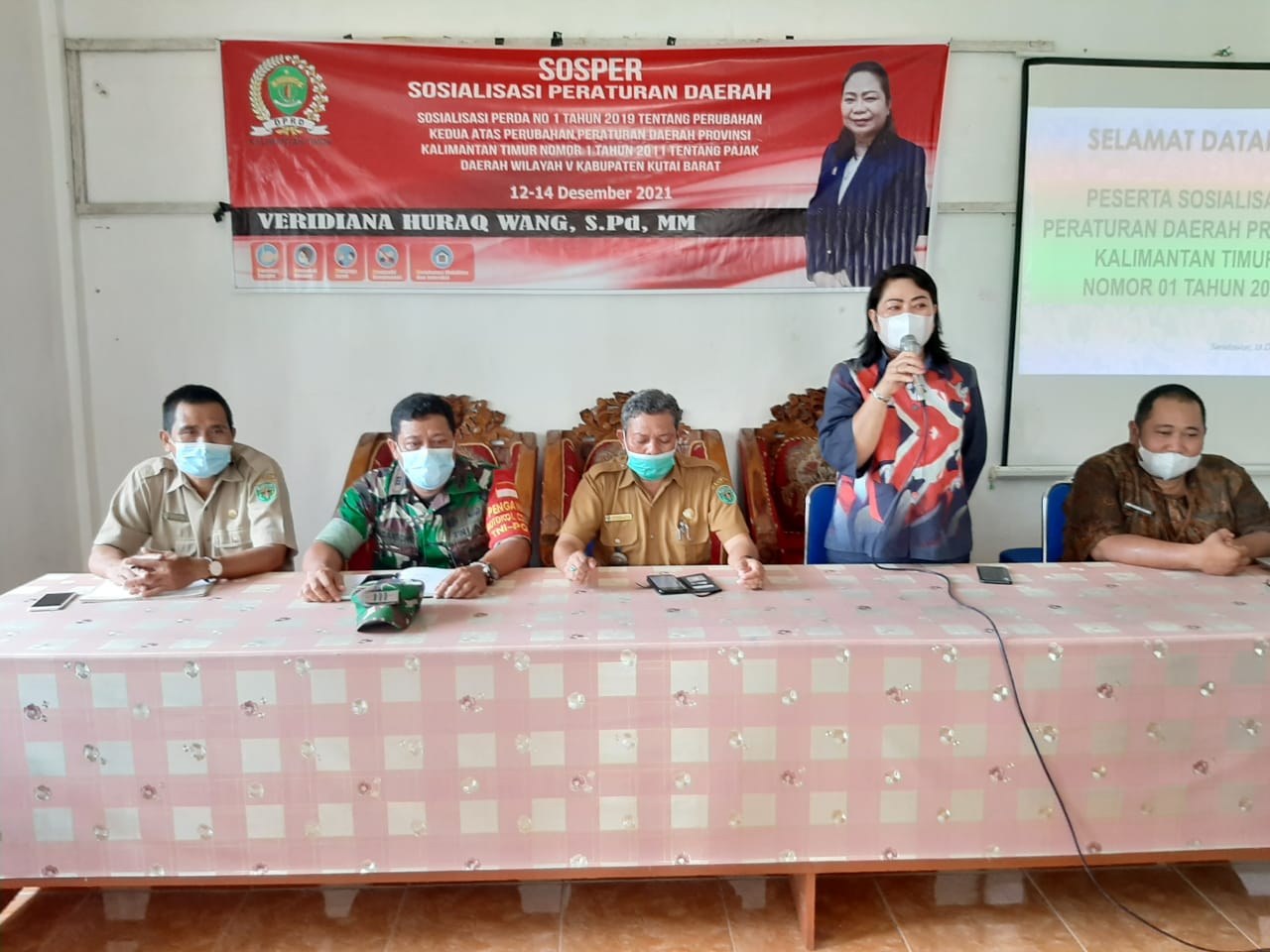 Veridiana Sosialisasikan Perda Pajak di Kubar, Optimis Tingkatkan PAD