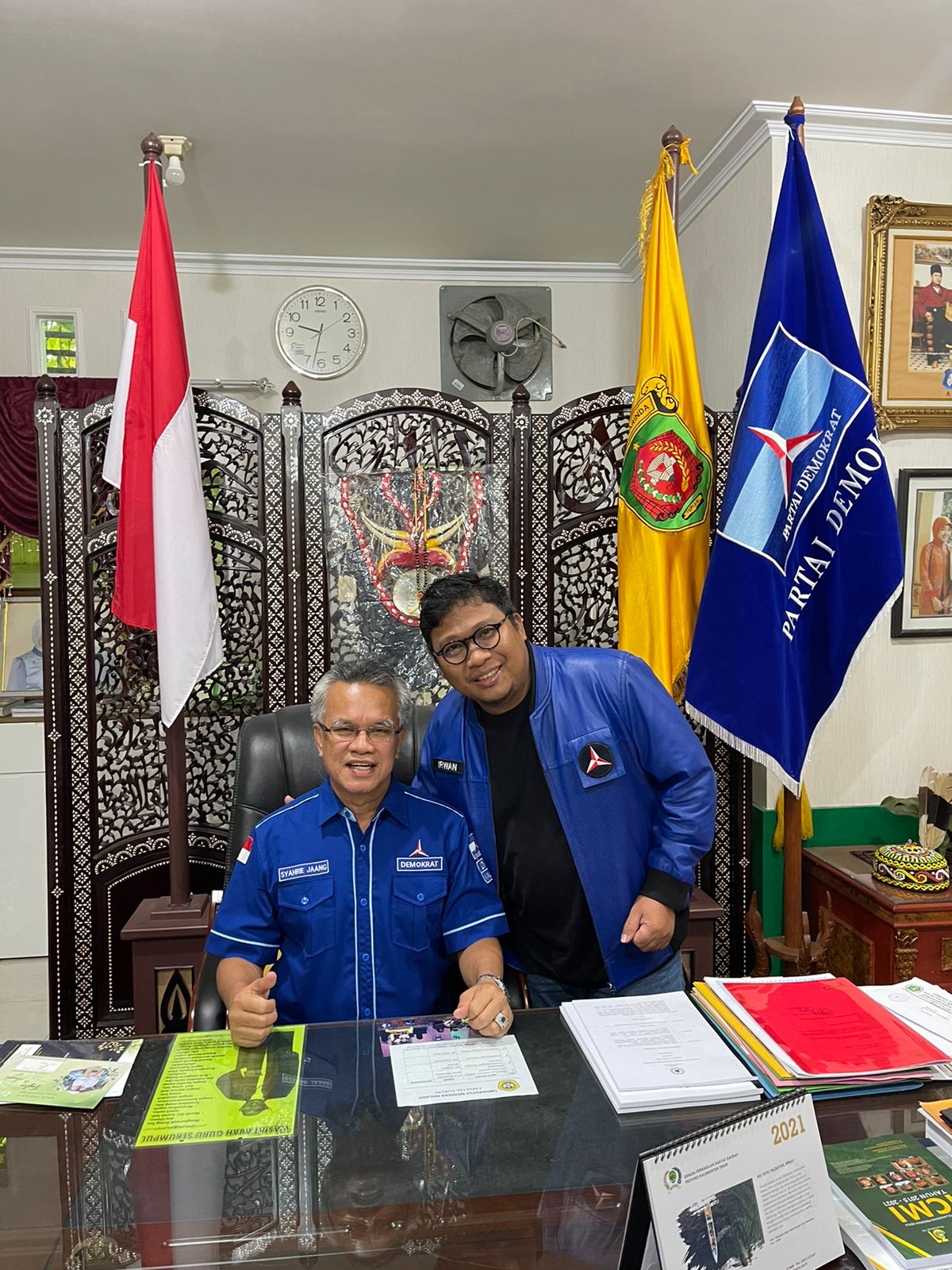 Jaang : Saya Dukung Irwan Ketua DPD 2021-2026