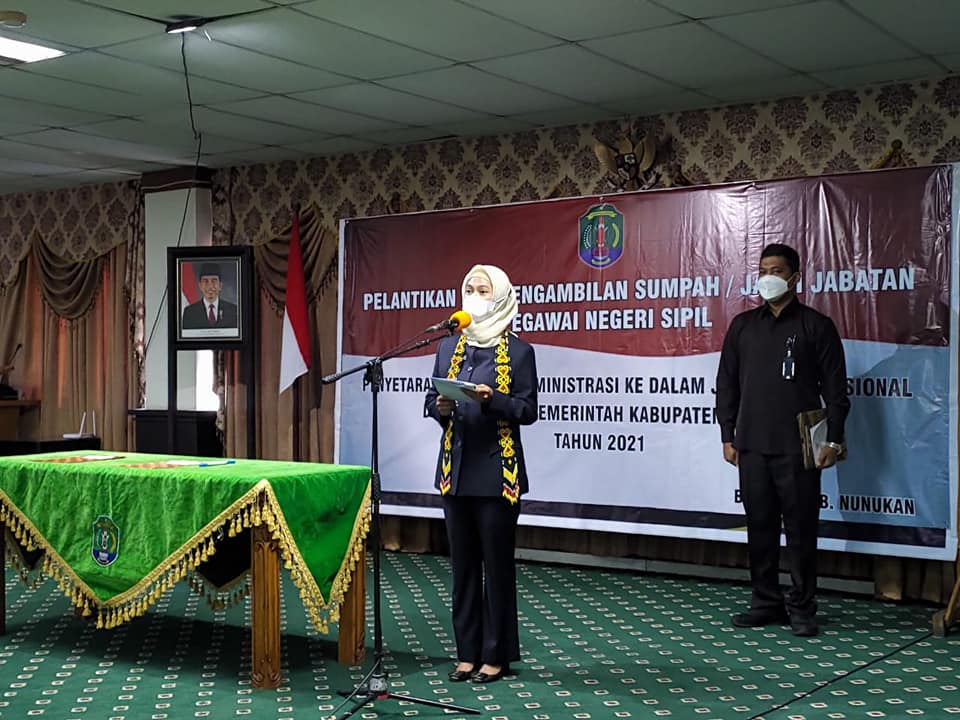 Penghujung Tahun 2021, 239 Pejabat Fungsional Hasil Penyetaraan Dilantik