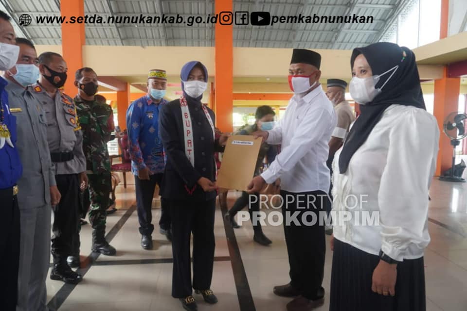 Bupati Nunukan Kukuhkan Ketua RT Terpilih Se-Kecamatan Nunukan