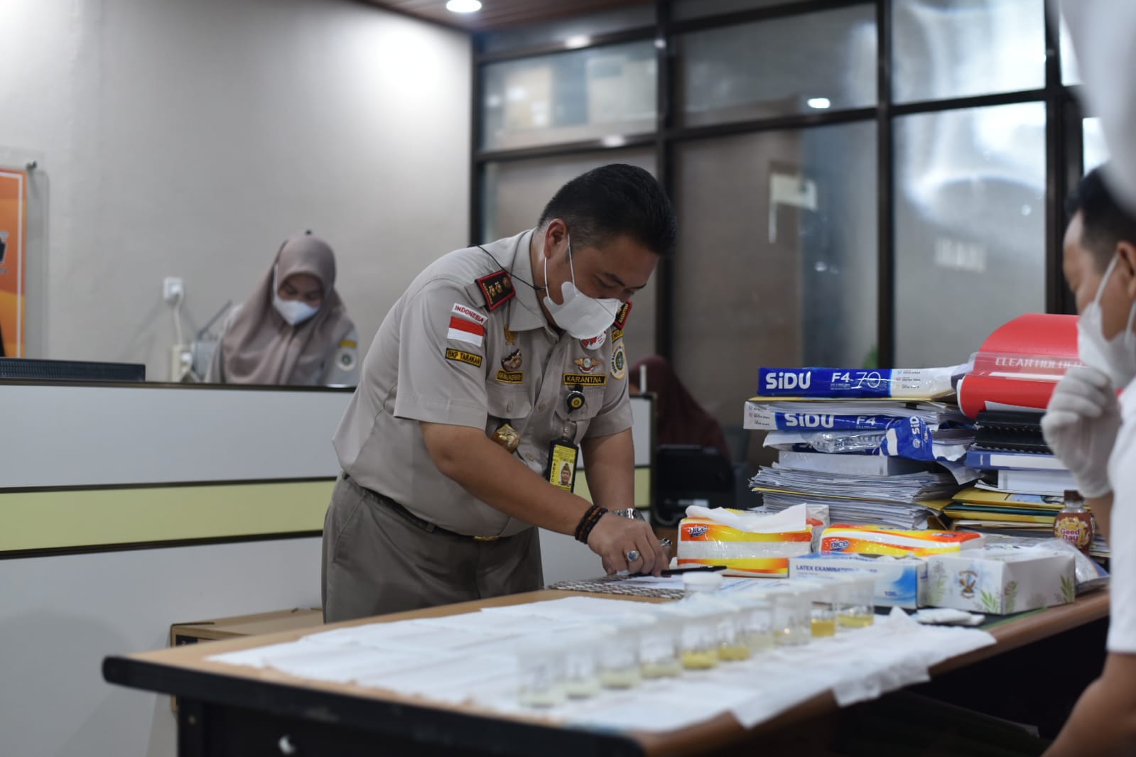 Gelar Tes Urine, 36 ASN BKP Tarakan Dinyatakan Negatif Narkoba