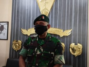 Kapten Inf Mahfudz,S.Sos selaku Wakil Komandan Yonif Raider 613/Raja Alam
