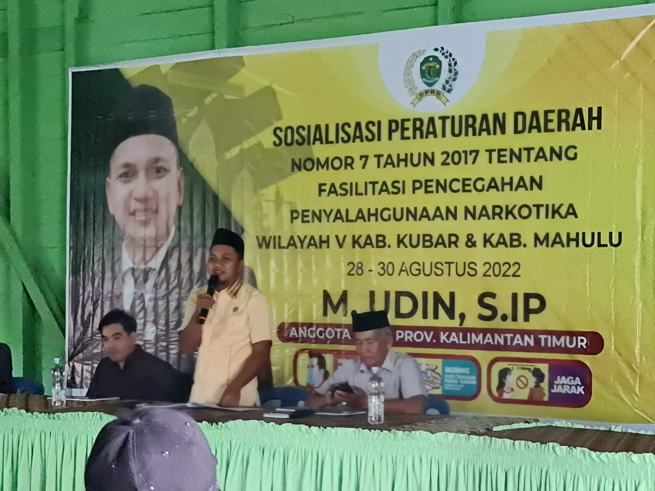 M Udin Tegaskan Napza ialah Lawan Bersama