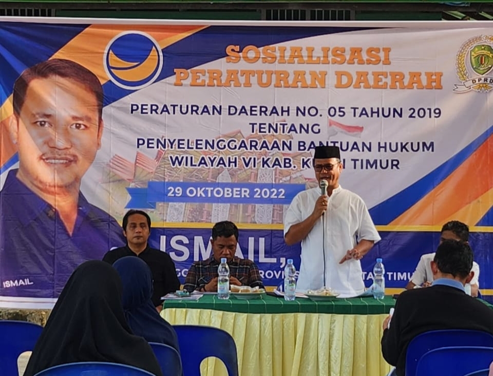 Sosialisasikan Perda PBH, Ismail Ingatkan Hak Masyarakat soal Bantuan Hukum Gratis