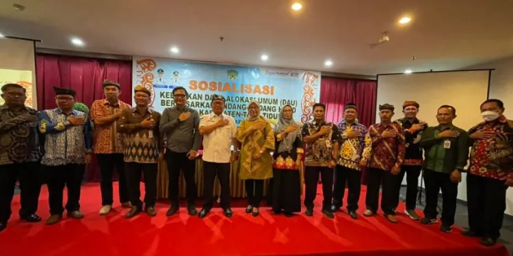 Anggota DPRD Tana Tidung Sri Jahansiah Hadiri Sosialisasi Kebijakan DAU