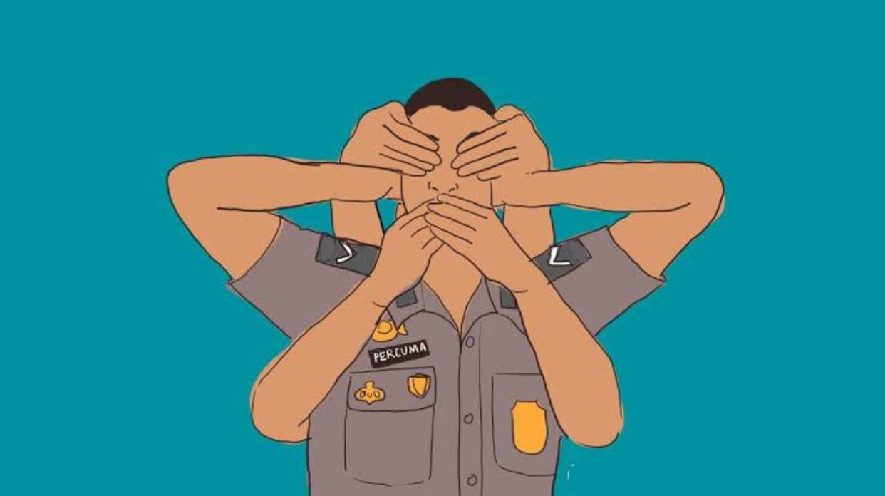 PIKIR – PIKIR KE POLRES TARAKAN ; Jalan Rusak Mencari Keadilan
