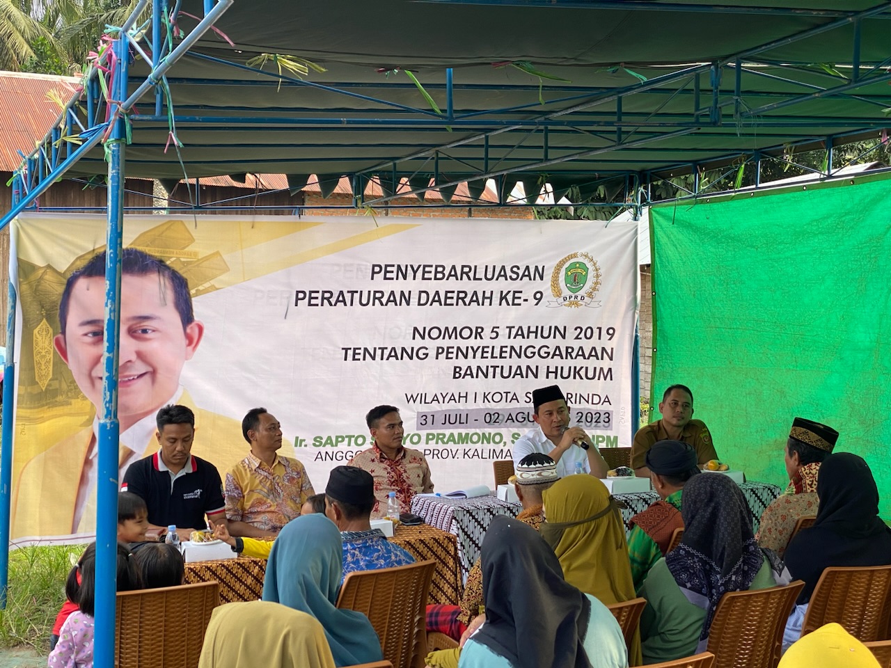 Banyak Warga Tak Melek Hukum, Sapto Turun Beri Edukasi