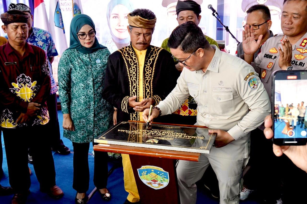Ibrahim Ali Resmikan Rumah Sakit Pratama Tanjung Keramat