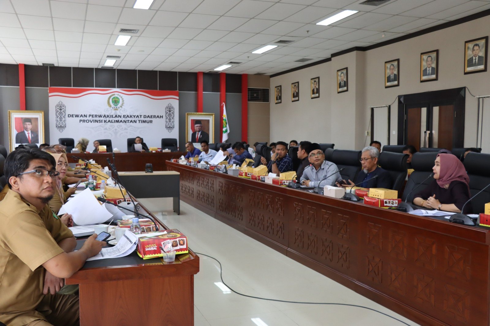 Rapat Banmus Bersama Sekretariat DPRD Kaltim, Bahas Revisi Agenda Kegiatan DPRD Kaltim Masa Sidang III Tahun 2023