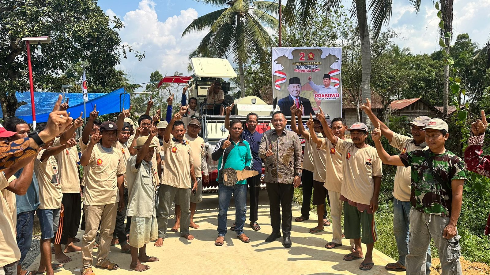 Seno Aji Dukung Sarana Prasarana Guna Swasembada Pangan Terwujud