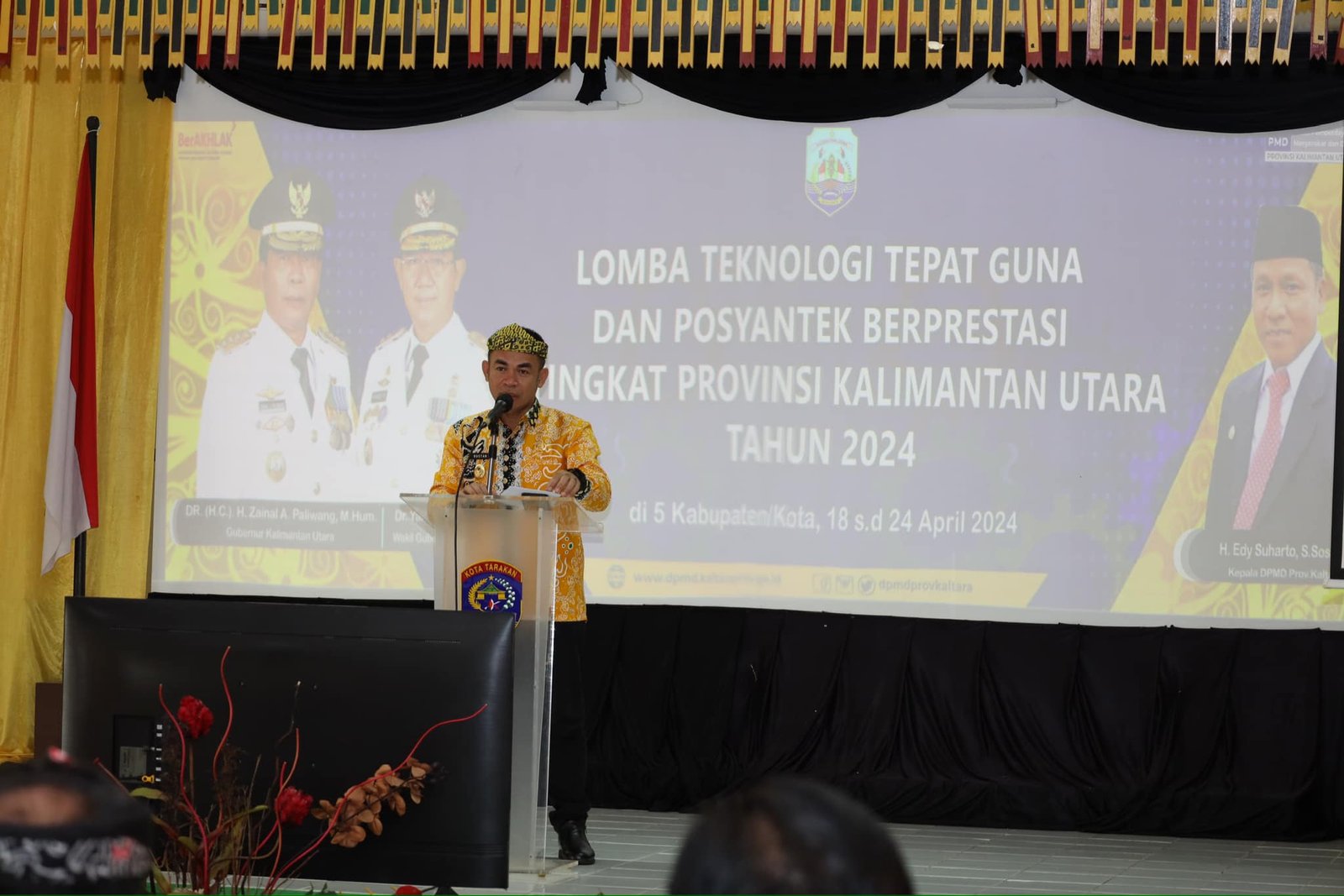 Bustan Buka Lomba Teknologi Tepat Guna dan Posyantek Tingkat Kaltara