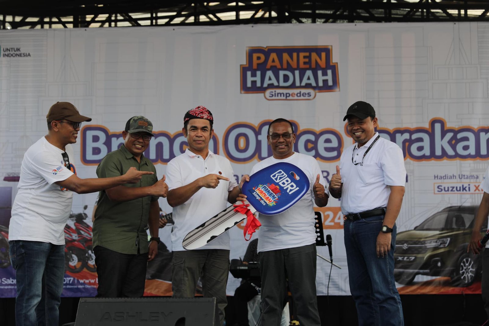 Pj Wali Kota Tarakan Hadiri Acara Peresmian Branch Office BRI di Kawasan Wisata Ratu Intan Pantai Amal