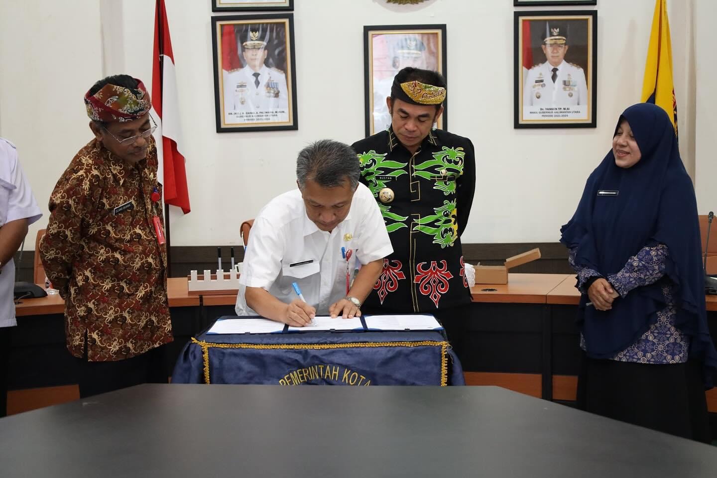 Pj Wali Kota Tarakan Ikuti Exit Meeting Tim Evaluasi Penyelenggara Pemerintah Daerah (EPPD)