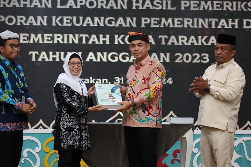 Tarakan Kembali Raih Opini WTP Kelima Kalinya