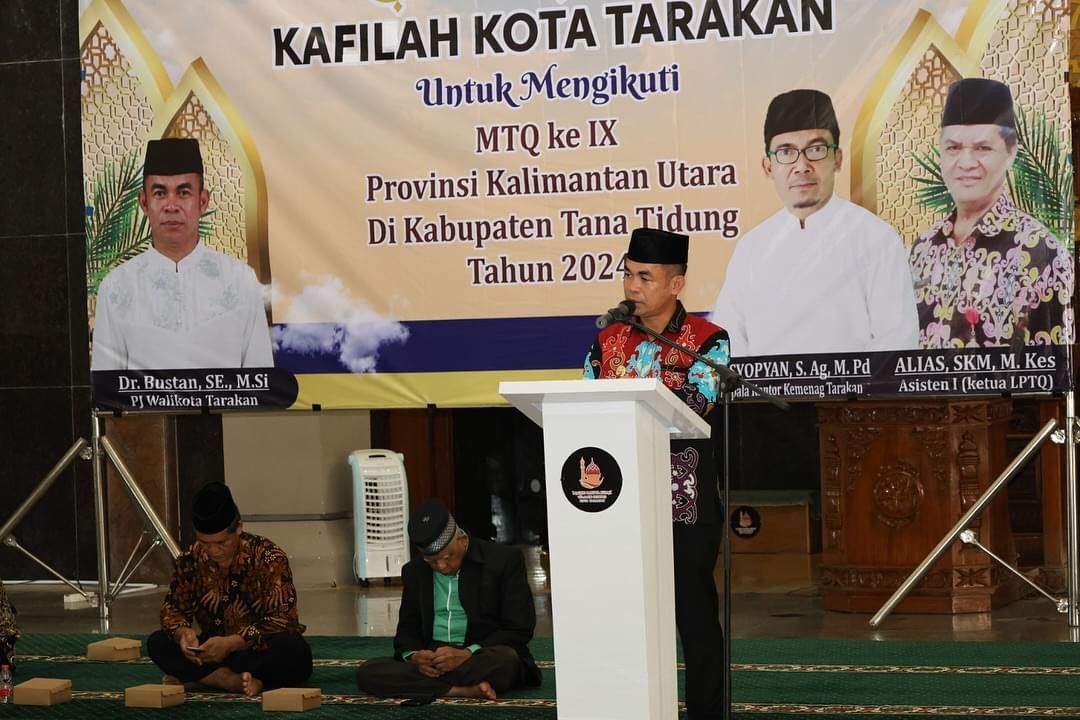 Pelepasan Kafilah Musabaqah Tilawatil Qur’an (MTQ) Kota Tarakan