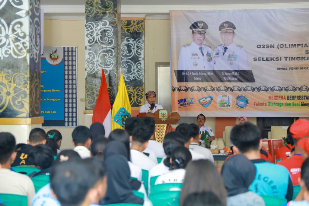 O2SN Tingkat Provinsi Resmi Dimulai, Gubernur Dorong Sportivitas Peserta