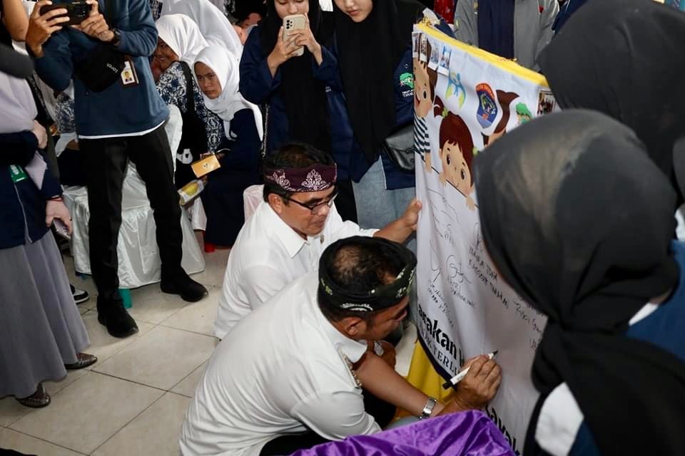 Kunjungan Kerja Menteri Pemberdayaan Perempuan dan Perlindungan Anak (PPPA)