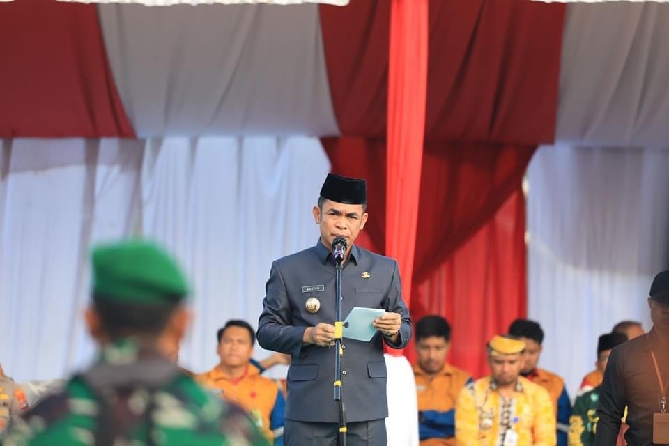 Pj Wali Kota Tarakan Ikuti Apel Gelar Pasukan
