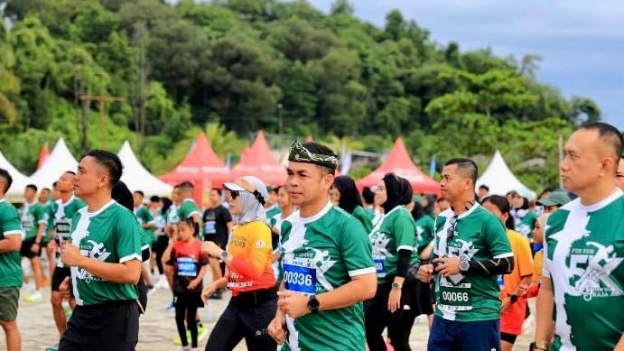 Fun Run 5K dalam rangka memperingati HUT ke-46 Yonif 613 Raja Alam