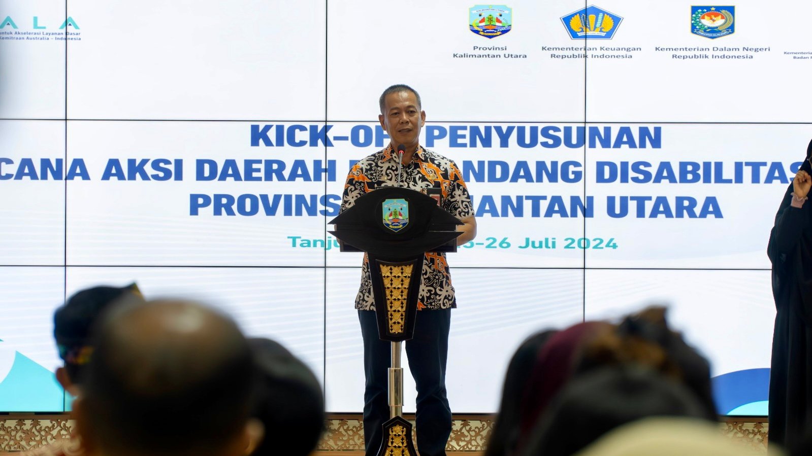 Kick-Off Penyusunan RAD-PD Provinsi Kaltara