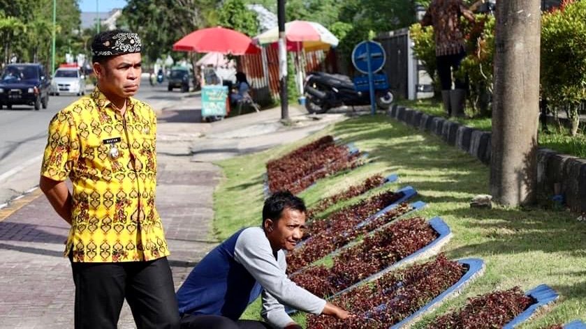 Pj. Wali Kota Tinjau Kebersihan Sepanjang Jalan Mulawarman