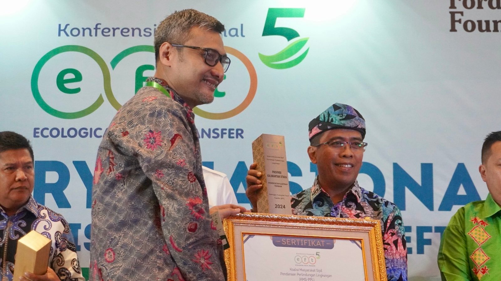 Kaltara Jadi Daerah Terbaik dalam Penerapan EFT